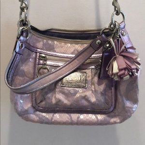 Coach sequin purse